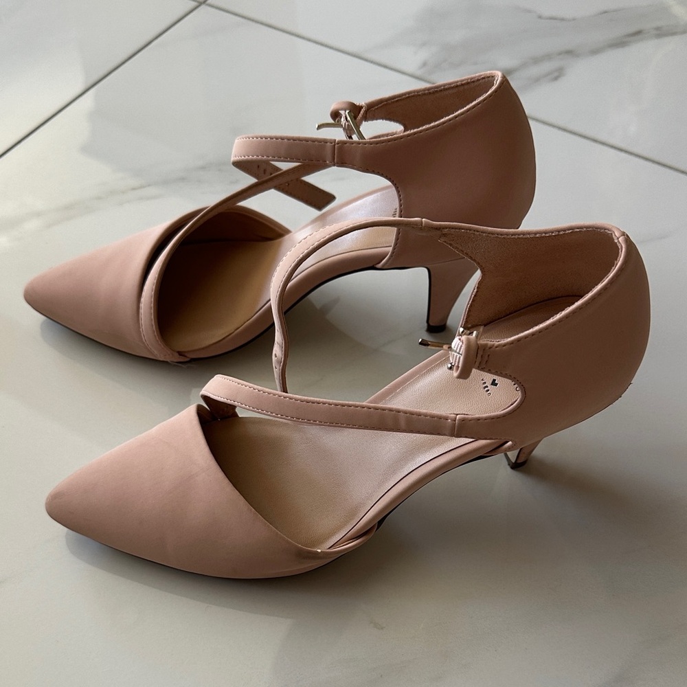Call It Spring Blush Pink Heels - Picture 3 of 6